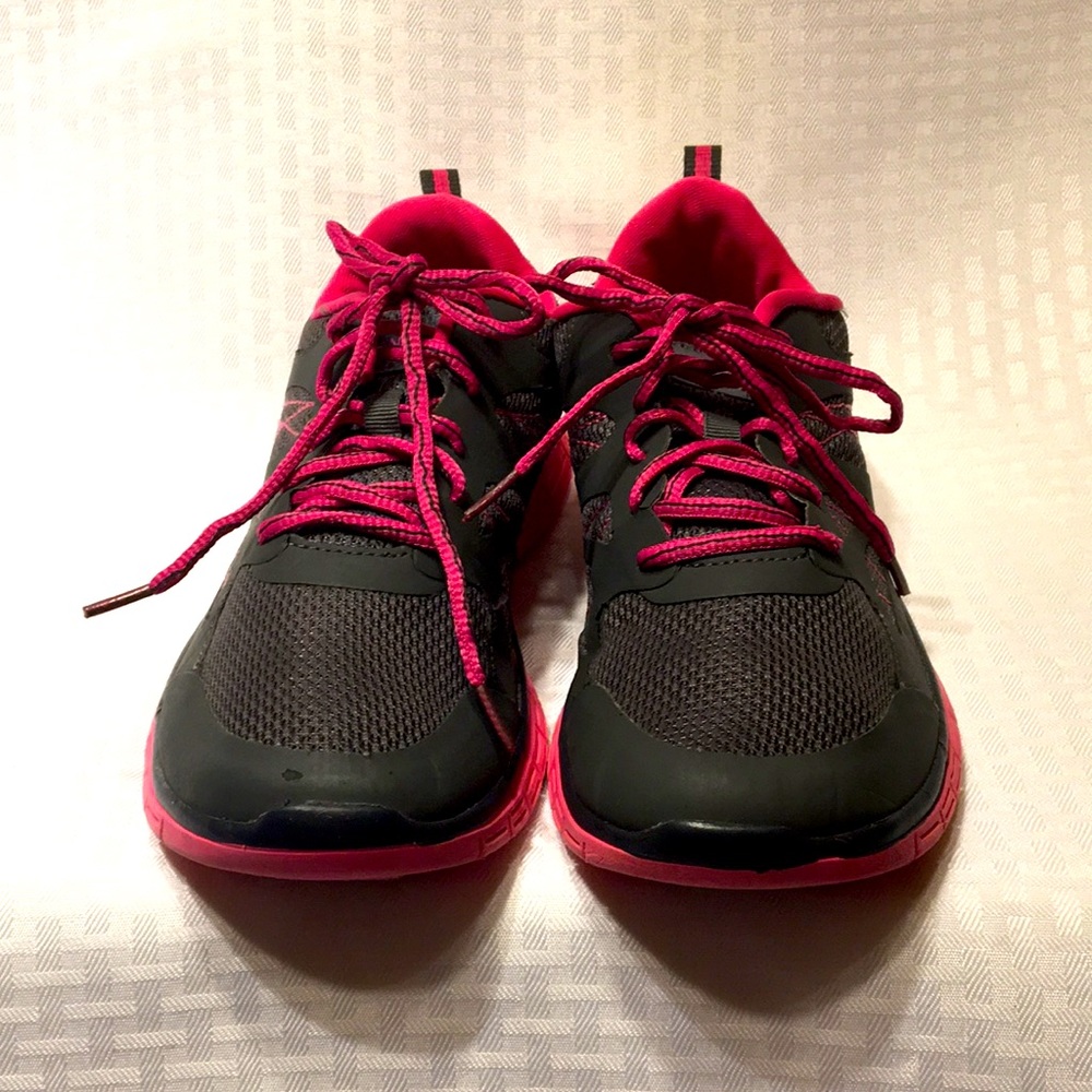 DANSKIN NOW Pink & Grey Shoes